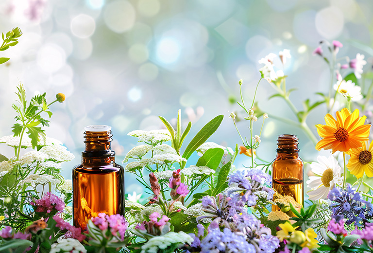 100%オーガニックの高濃度エッセンス香料を調合