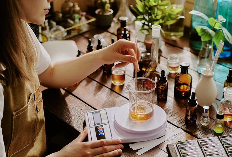 オリジナルの香り開発