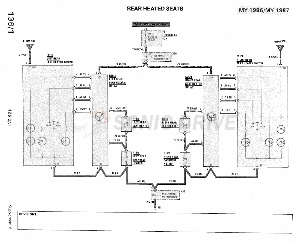 W126配線図サンプル