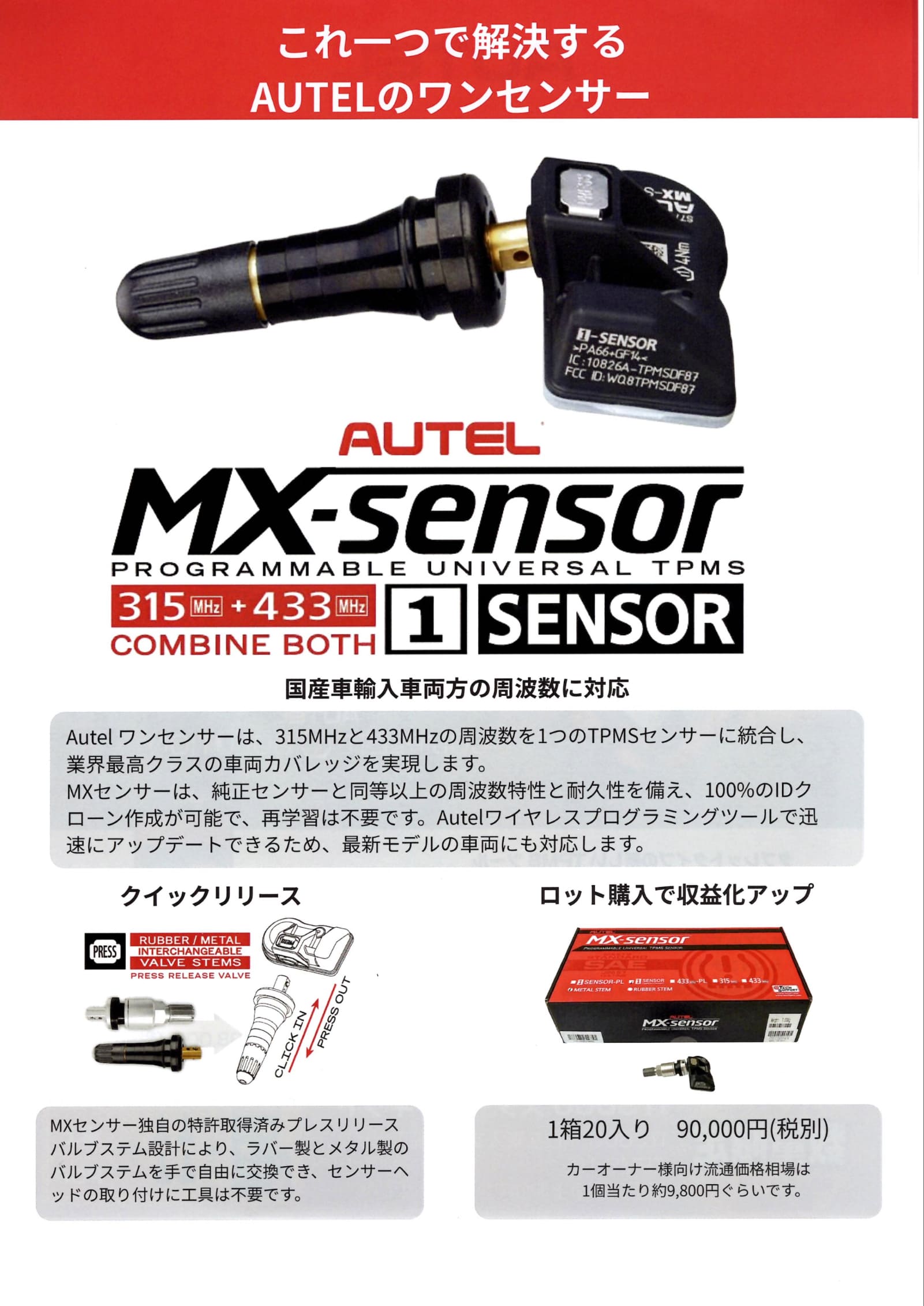 MX-Sensor 特徴